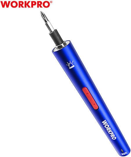 WorkPro WP460004 Battery Screwdriver 3.7V 1x0.700Ah
