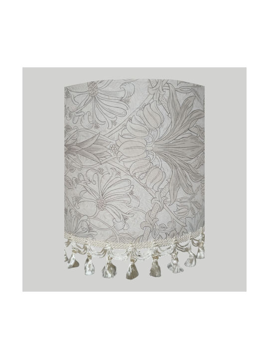 Oxygen Grey Flowers Stehleuchte mit Fassung für Lampe E27 Gray