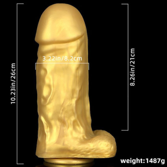 Kinksters Ρεαλιστικό Dildo Χρυσό