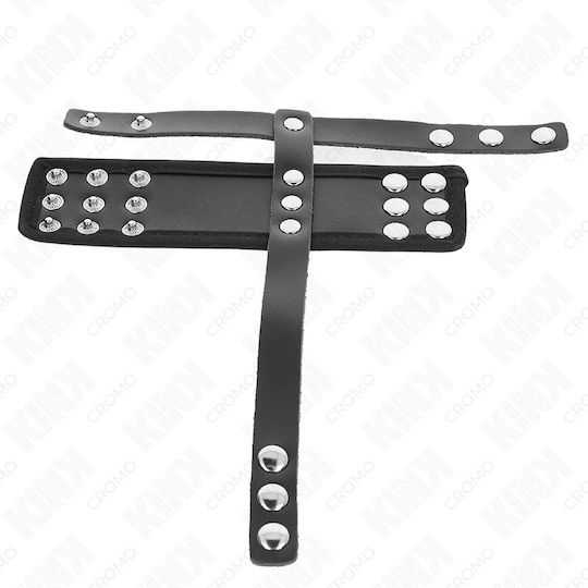 Kink Ring Cock Leather Black