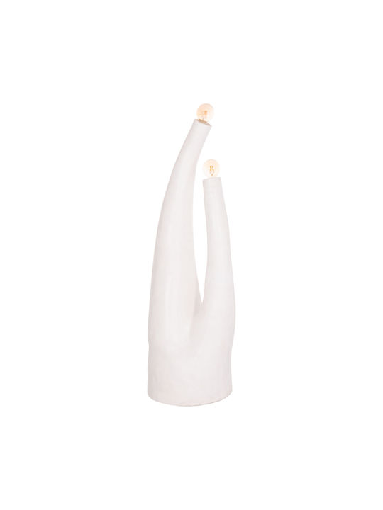 HomeMarkt TUSKEN Φωτιστικό Δαπέδου Υ117xΜ50εκ. με Ντουί για Λαμπτήρα E27 Λευκό