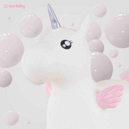 Sun Baby Хоп Хоп Еднорог За 1+ Години Бял 60см