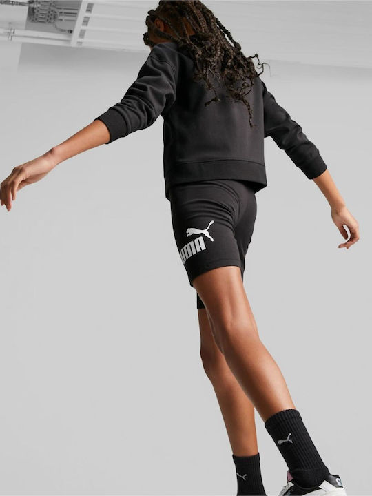 Colant Copii Sportiv Scurt Negru ESS+ Logo