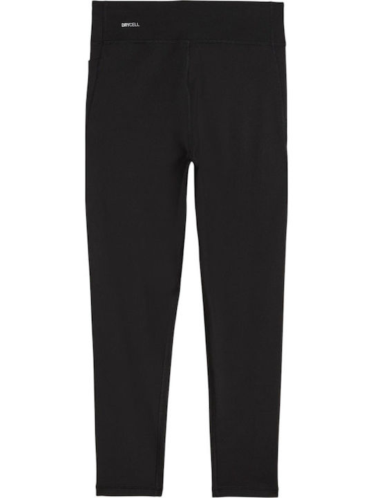 Kids Legging Sports Cropped Black ESS