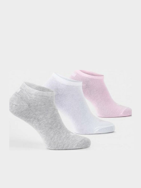 PUMA Athletic Kids' Ankle Socks Invisible 3P Multicolored 3 Pairs