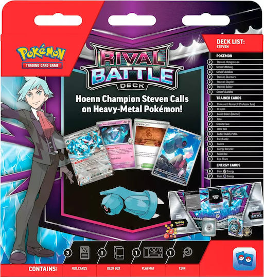 Pokemon Deck Rival Battle Steven