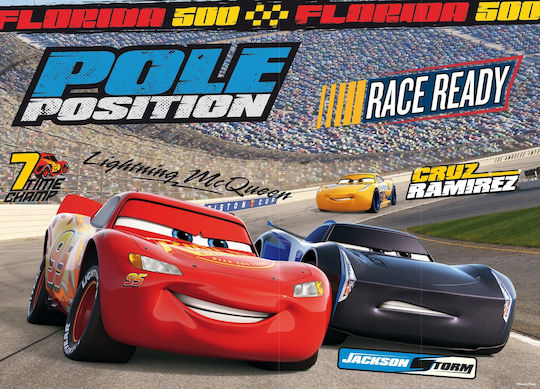 Puzzle pentru Copii Maxi Double-Face Cars 3 Challenge pentru 3+ ani+ Ani 60buc Lisciani Giochi