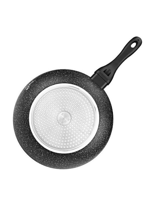 Samus Wok din Aluminiu Turnat cu Strat Antiaderent 30cm