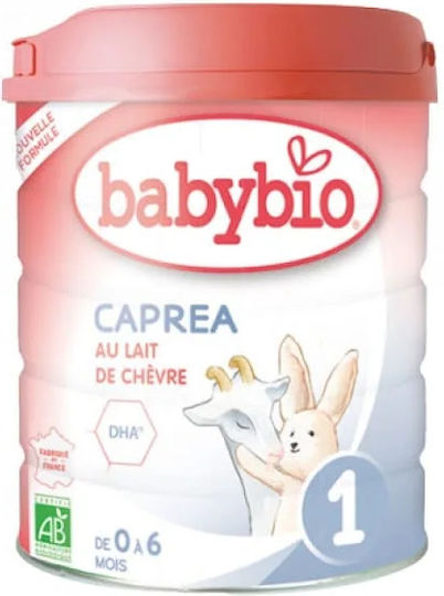 Babybio Мляко на Прах Caprea 1 за 0m++ Месеца 800гр