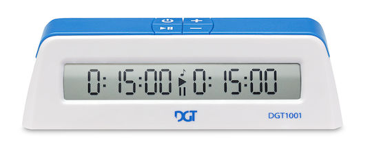 Dgt 1001 Бял Шахматен Часовник За Училища Клубове