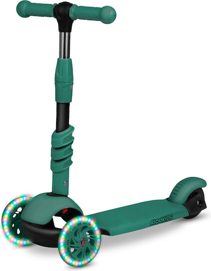 Ricokids Scuter Copii Todi 3 Roți Cu Scaun Verde