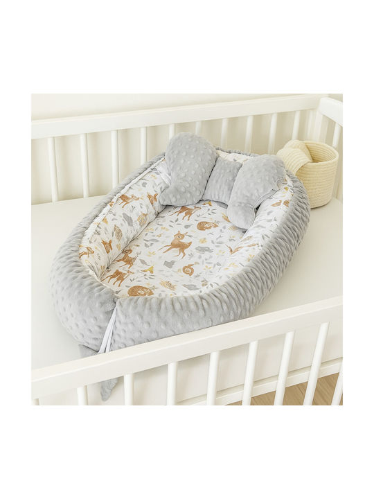 Maboo Baby Nest Minky Forest Deer 50x90cm