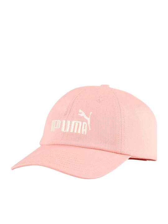 Puma Ess No1 Logo Bb Cap Jr 026115-04 Pink Fruit