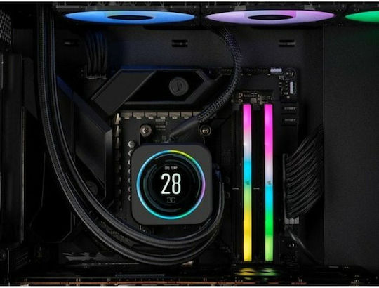 Corsair Vengeance RGB DDR5 32GB RAM με 2x16GB Modules και Ταχύτητα 6000 για Desktop
