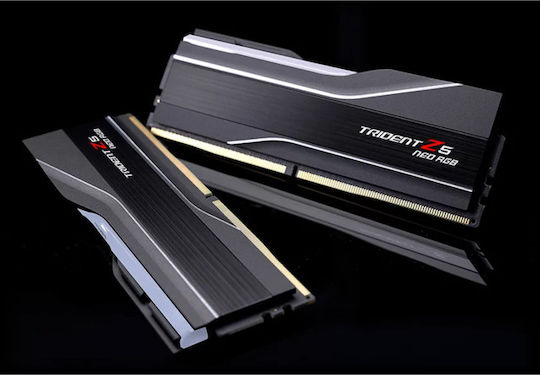 G.Skill Trident Z5 Neo RGB DDR5 32GB RAM με 2x16GB Modules και Ταχύτητα 6000 για Desktop
