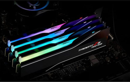 G.Skill Trident Z5 Neo RGB DDR5 32GB RAM με 2x16GB Modules και Ταχύτητα 6000 για Desktop