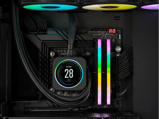 Corsair Vengeance RGB DDR5 32GB RAM with 2x16GB Modules and Speed 6000 for Desktop