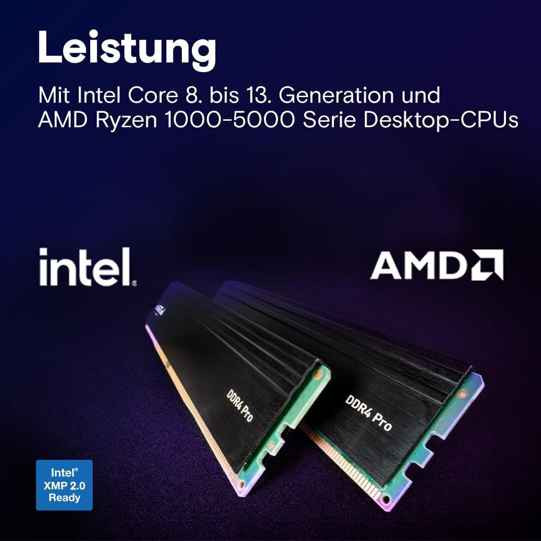 Crucial Pro 32GB DDR4 RAM cu 2 module (2x16GB) și Viteză 3200