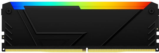 Kingston FURY Beast RGB DDR4 με Module 1x16GB και Ταχύτητα 3200 για Desktop