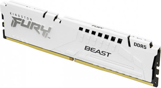 Kingston Fury Beast 64GB DDR5 RAM с 2 модула (2x32GB) и Скорост 6000 за Настолен Компютър