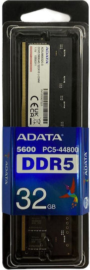 Adata Premier 32GB DDR5 RAM с Скорост 5600 за Настолен Компютър