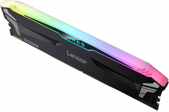 Lexar Ares RGB DDR5 32GB RAM with 2x16GB Modules and Speed 6800 for Desktop