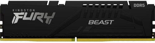 Kingston Fury Beast DDR5 64GB RAM με 4x16GB Modules και Ταχύτητα 6000 για Desktop