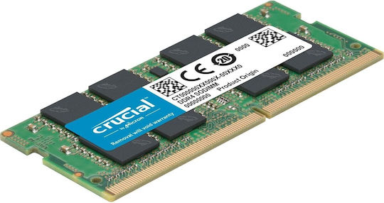 Crucial 8GB DDR4 RAM cu Viteză 3200 pentru Laptop (CT8G4SFRA32A