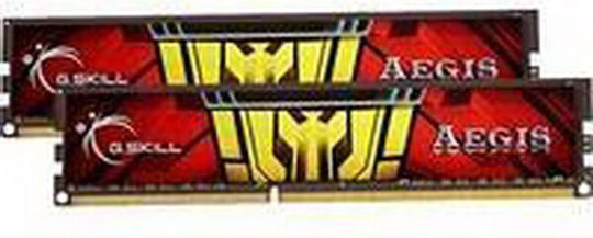 G.Skill Aegis DDR3 16GB RAM with 2x8GB Modules and Speed 1333 for Desktop