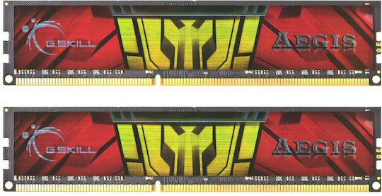 G.Skill Aegis DDR3 16GB RAM with 2x8GB Modules and Speed 1333 for Desktop