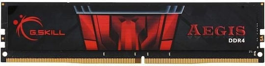 G.Skill Aegis DDR4 με Module 1x8GB και Ταχύτητα 2400 για Desktop