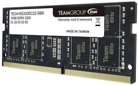 TeamGroup Elite 16GB DDR4 RAM cu Viteză 3200 pentru Laptop