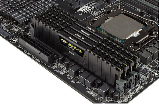 Corsair Vengeance LPX DDR4 με Module 1x8GB και Ταχύτητα 2400 για Desktop
