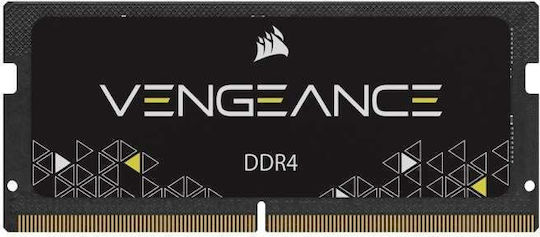 Corsair Vengeance DDR4 με Module 1x16GB και Ταχύτητα 2666 για Laptop