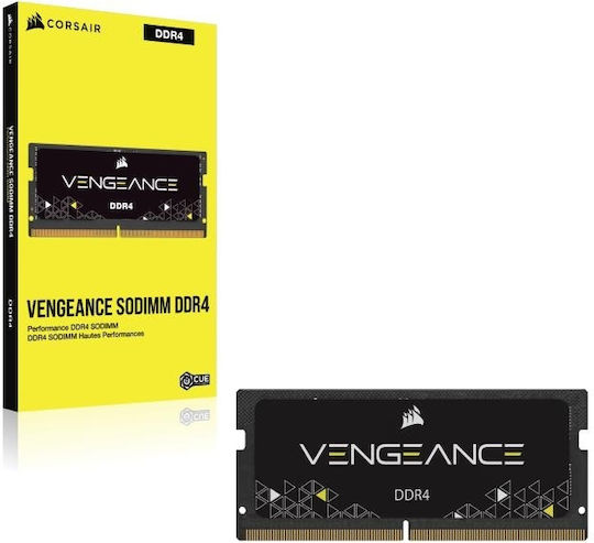 Corsair Vengeance DDR4 με Module 1x16GB και Ταχύτητα 2666 για Laptop
