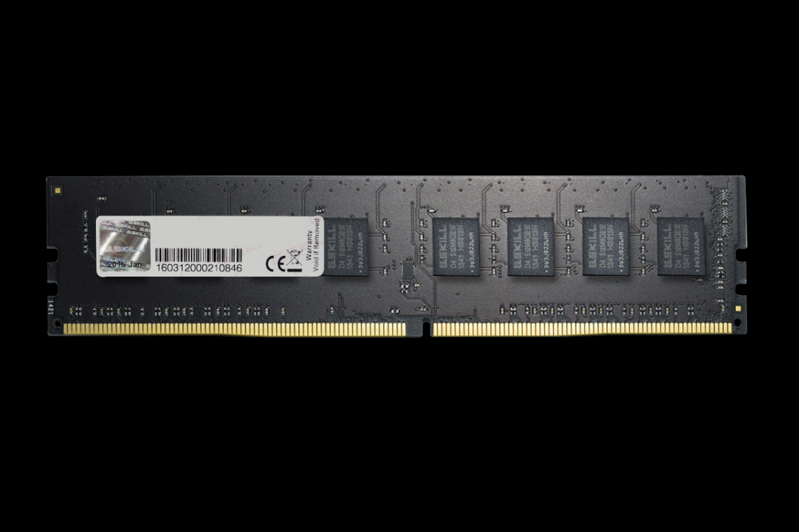 G.Skill Value 8GB DDR4 RAM cu Viteză 2400 pentru Desktop (F4