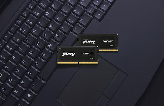 Kingston Fury Impact DDR5 με Module 1x32GB και Ταχύτητα 5600 για Laptop