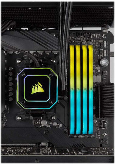 Corsair Vengeance RGB RS 16GB DDR4 RAM cu Viteză 3200 pentru