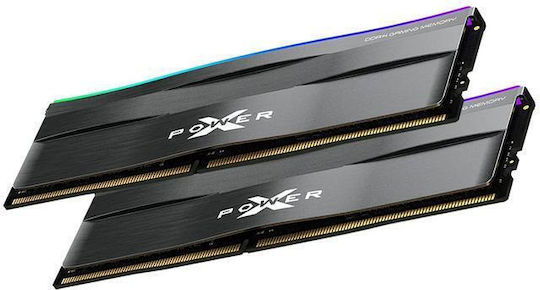 Silicon Power XPOWER Zenith RGB 16GB DDR4 RAM с 2 модула (2x8GB) и Скорост 3200 за Настолен Компютър