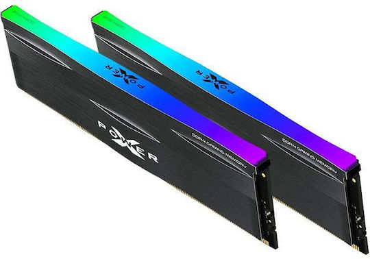 Silicon Power XPOWER Zenith RGB 16GB DDR4 RAM с 2 модула (2x8GB) и Скорост 3200 за Настолен Компютър