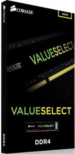 Corsair Value Select DDR4 with Module 1x8GB and Speed 2666 for Desktop