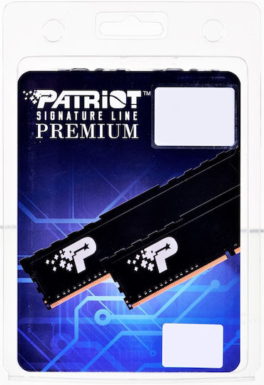 Patriot Signature Line Premium DDR4 32GB RAM με 2x16GB Modules και Ταχύτητα 2666 για Desktop