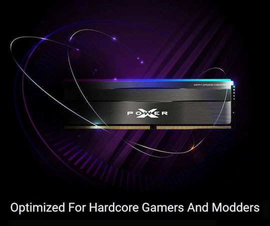 Silicon Power XPOWER Zenith RGB DDR4 με Module 1x8GB και Ταχύτητα 3200 για Desktop