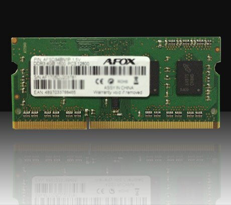 Afox 16GB DDR4 RAM mit Geschwindigkeit 2400 für Laptop