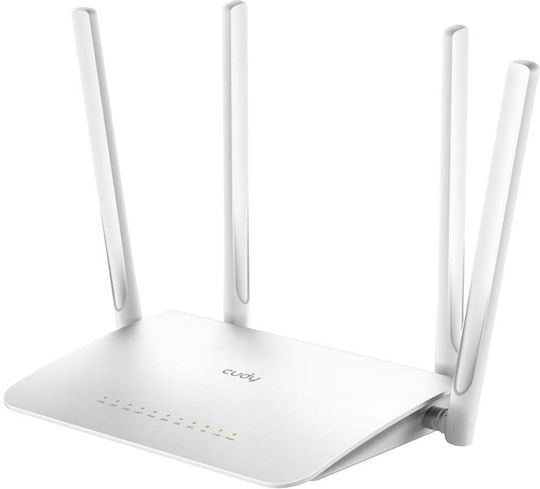 Cudy WR1300 v1 Ασύρματο Router Wi‑Fi 5 με 5 Θύρες Gigabit