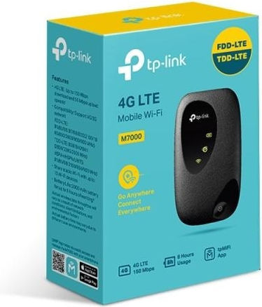 TP-LINK M7000 v1 Wireless 4G Portable Hotspot Wi‑Fi 4