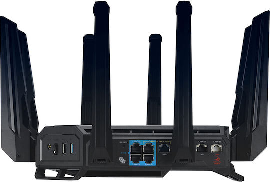 Asus ROG Rapture GT-BE98 Ασύρματο Router Wi‑Fi 7 με 5 Θύρες