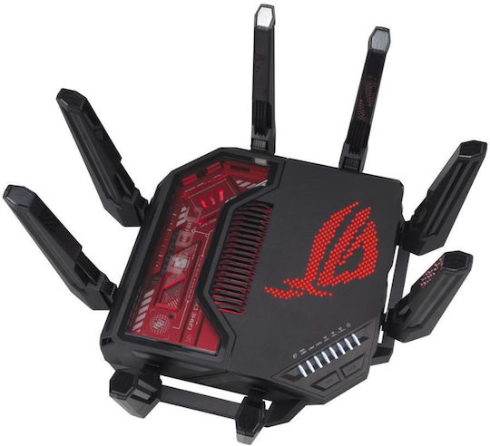 Asus ROG Rapture GT-BE19000 Ασύρματο Router Wi‑Fi 7 με 7 Θύρες