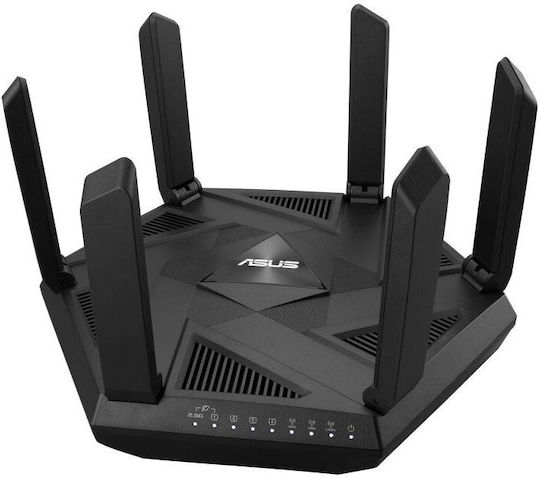 Asus RT-AXE7800 Безжичен Рутер Wi-Fi 6E с 5 Порта Gigabit Ethernet