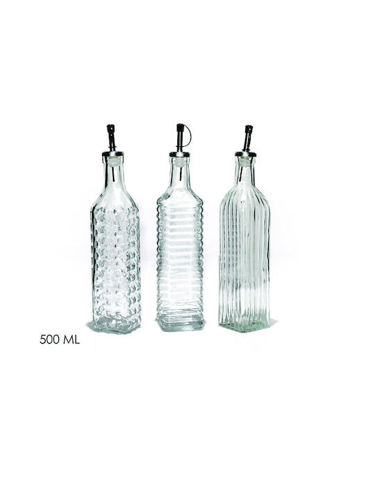 ArteLibre Cutie de ulei Sticlă cu Flux 500ml